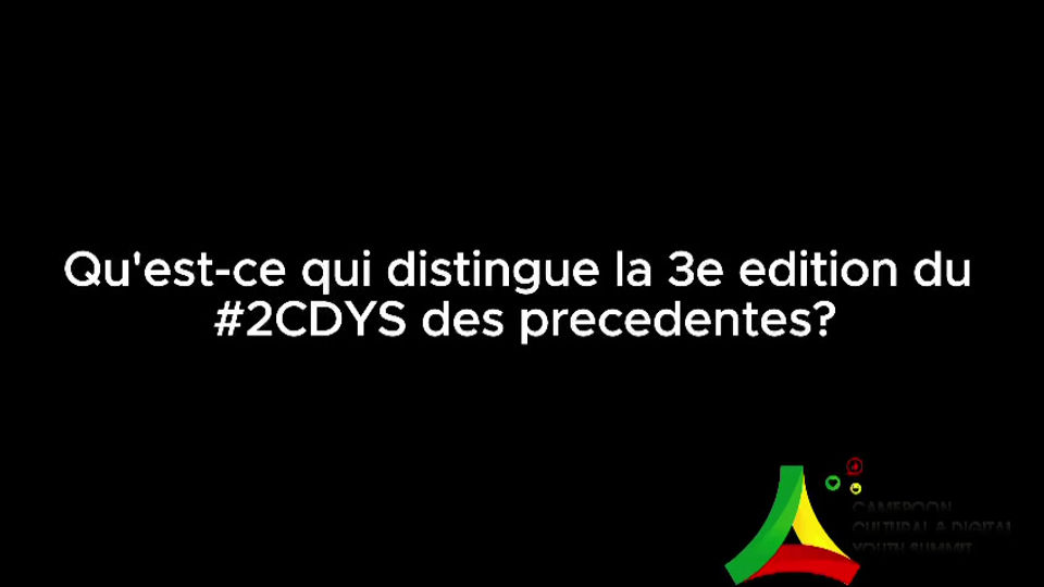 Vidéo de Crowdfunding pour la 3e édition du Cameroon Cultural and Digital Youth Summit, organisée par l’association technologique à but non lucratif Influence au Mboa 2024